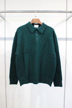 JAMIESON'S KNIT POLO/GREEN