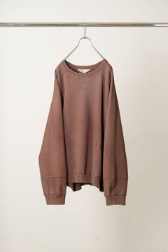 FLEECE-LINED SWEAT SHIRT | MARRON | スウェット