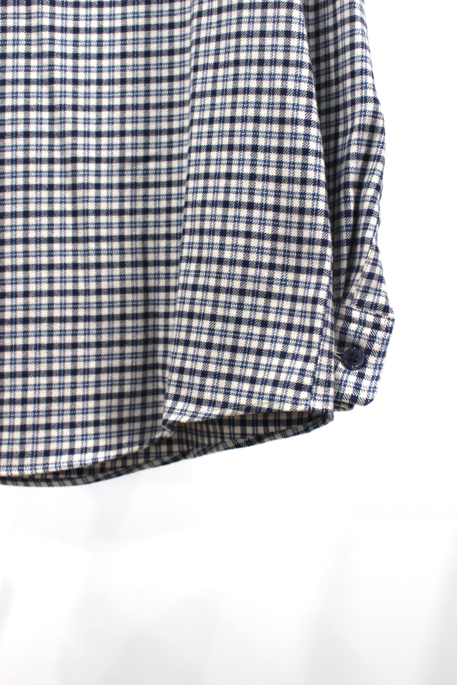 ORIGINAL CHECK L/S WORK SHHIRS | NAVY | チェックシャツ