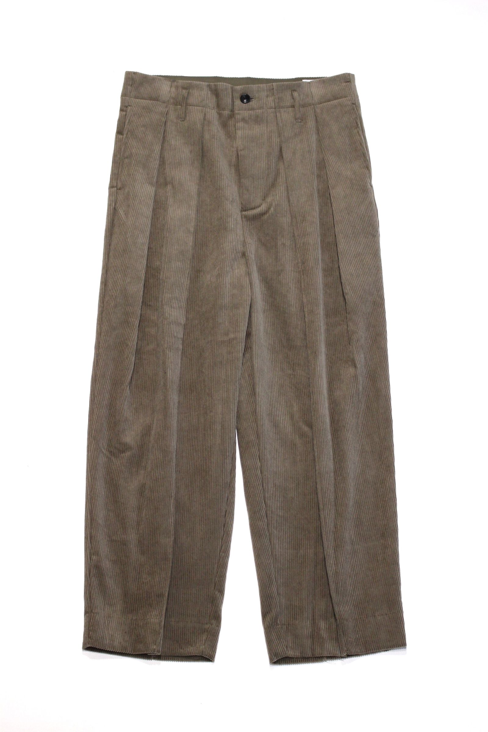 washing corduroy wide pants/コーデュロイワイドパンツ