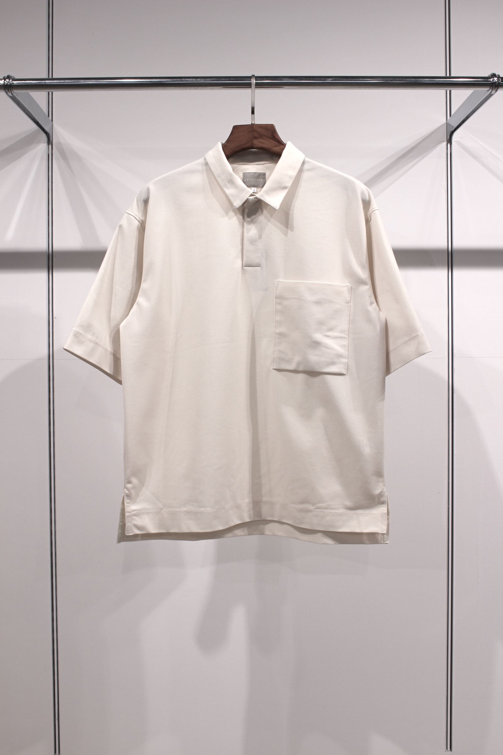 DRY T/C POLO SHIRT/ECRU