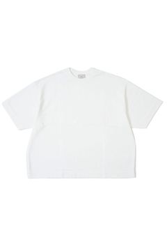 WIDE S/S TEE/WHITE