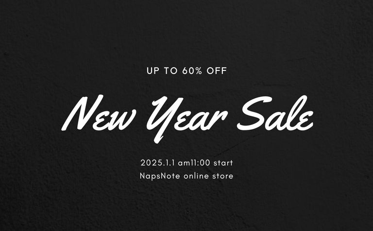 【告知】NEW YEAR SALE - 2025 開催 | 2025年1月1日 AM11:00