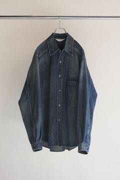 DRESS DENIM SHIRT | INDIGO | シャツ