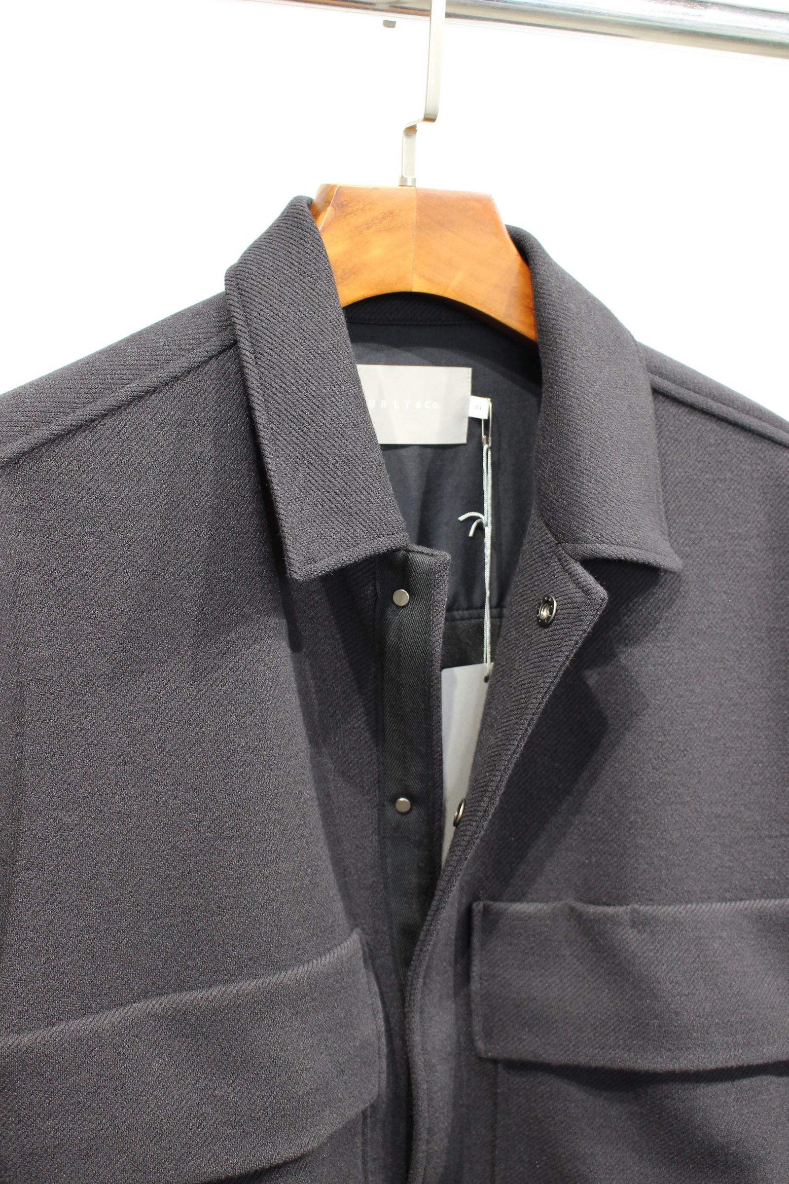 THERMO TWILL CPO SHIRT/NAVY