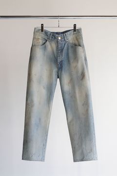 SELVEDGE DENIM STRAIGHT 5P PANTS/INDIGO