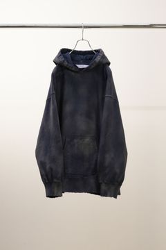 [ラスト1点] SWITCHING HOODIE | D.PURPLE | フーディー