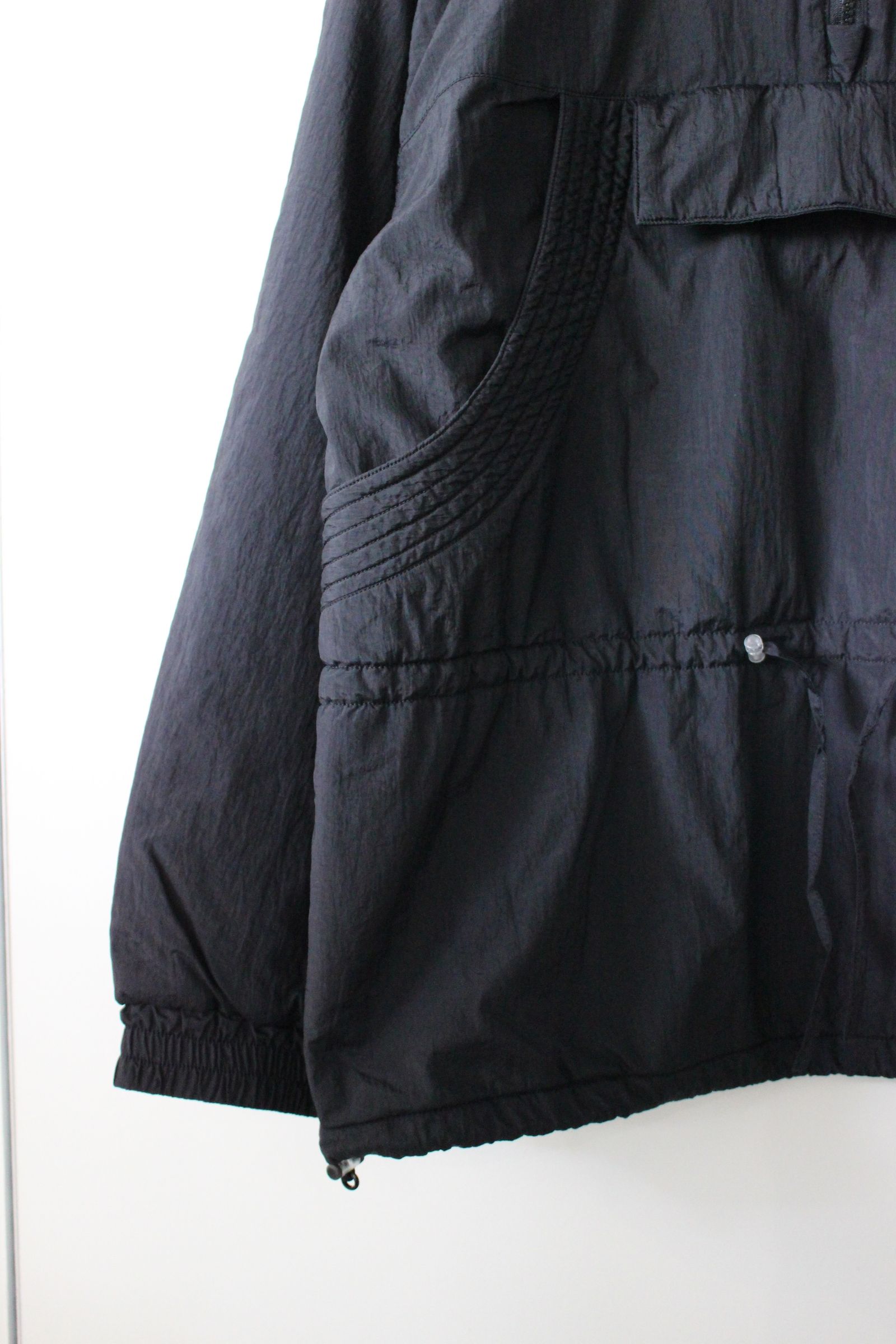 ANCELLM - NYLON PADDED PULLOVER JACKET/BLACK | NapsNote