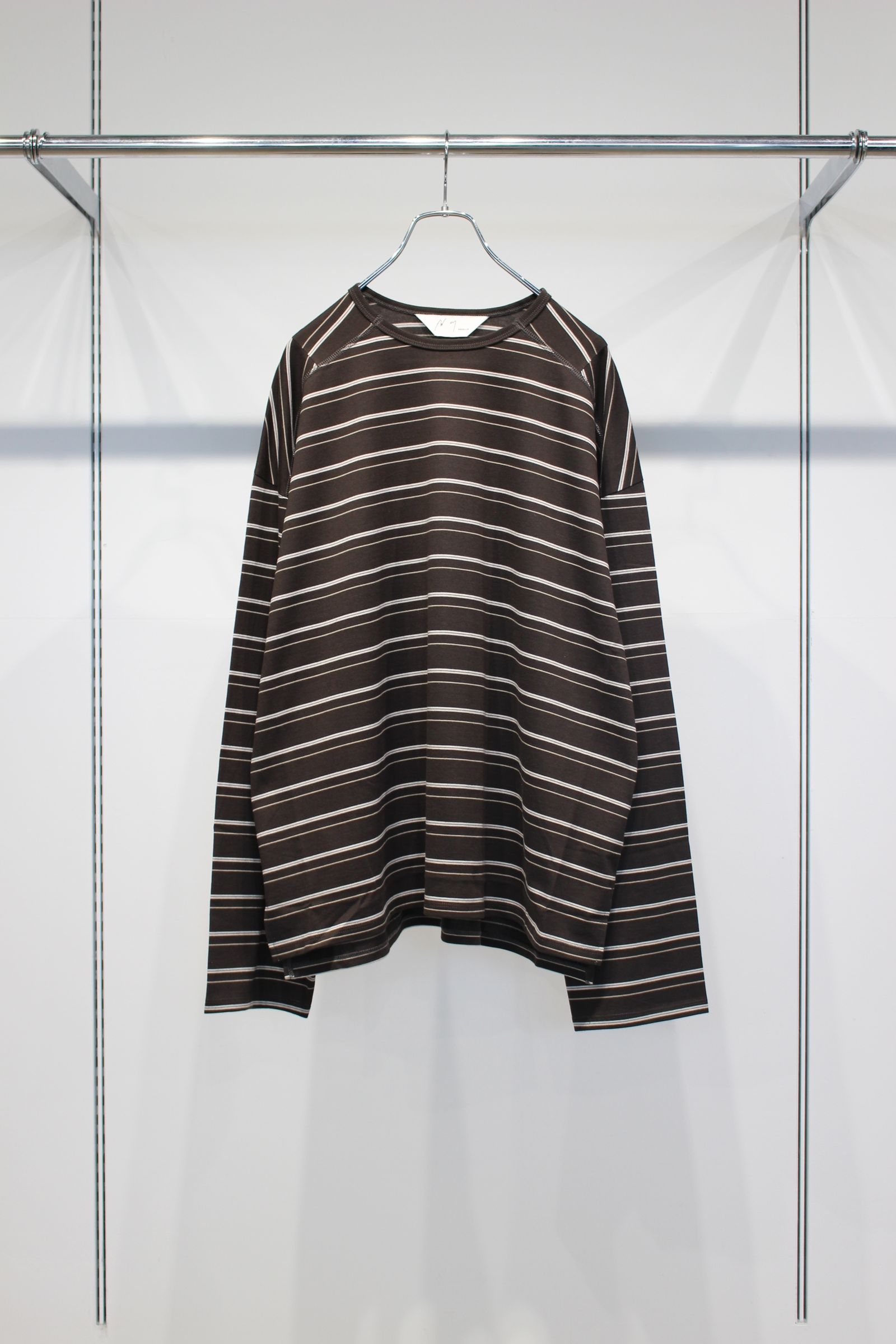 BORDER LS T-SHIRT | BLACK | カットソー