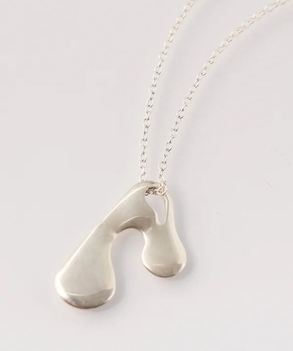 [ラスト1点] 925 SILVER J NECKLACE | SILVER | ネックレス