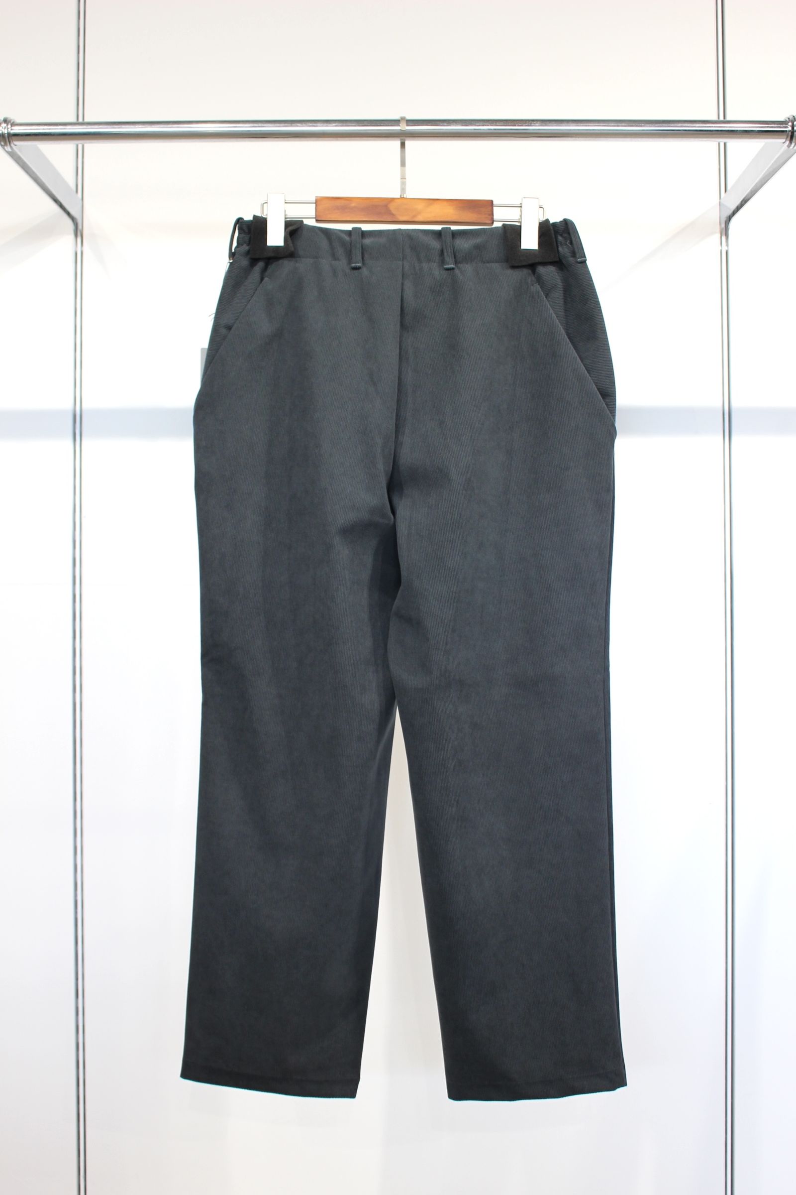 TRICOT CORDUROY MIRROR POCKET PANTS | CADET BLUE | コーデュロイパンツ