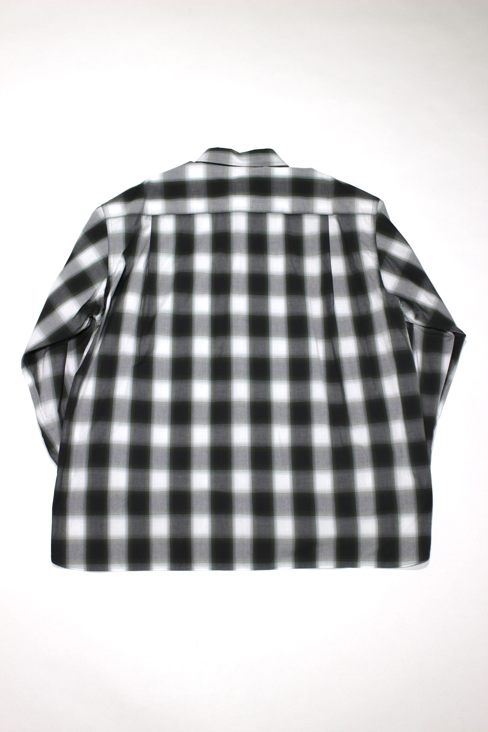 FRONT FLY SHIRT/チェックシャツ