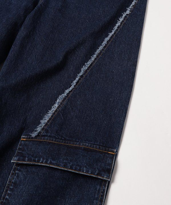 SWITCHING CARGO DENIM PANTS | INDIGO | デニム