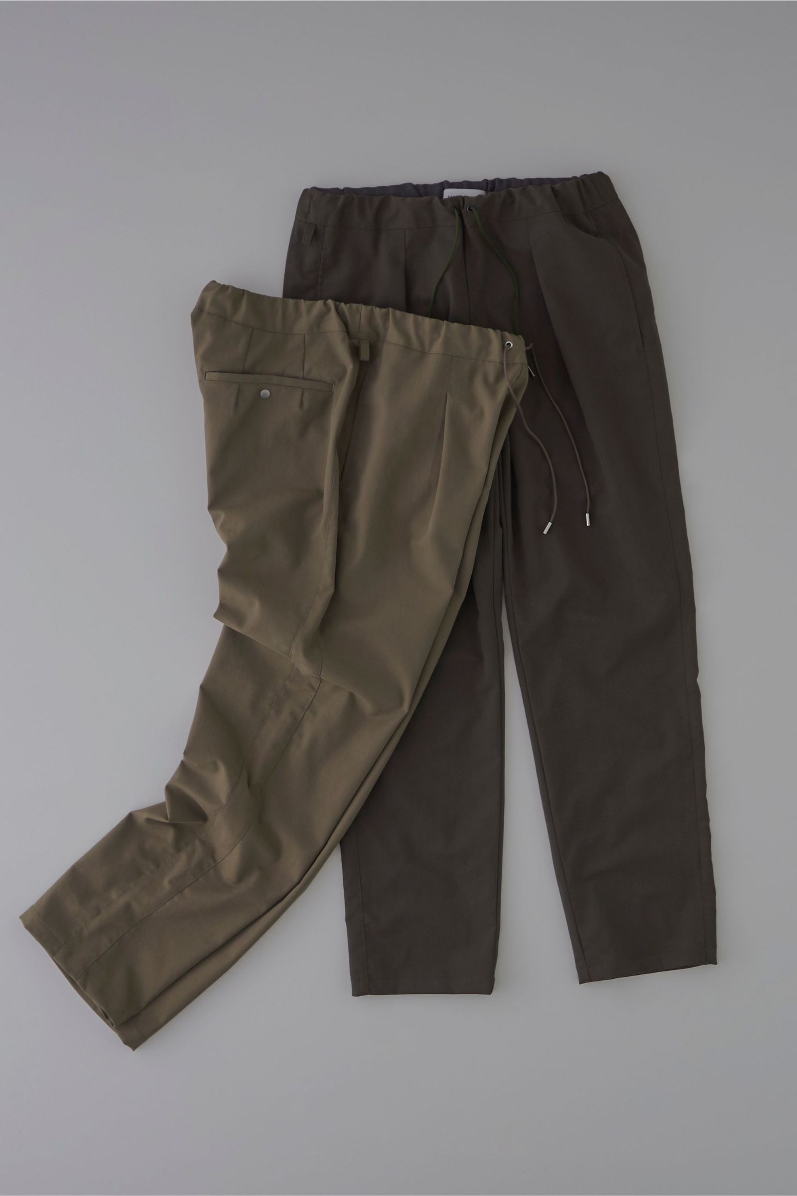 ALBERT Trousers”Twill”/OLIVE/イージートラックパンツ