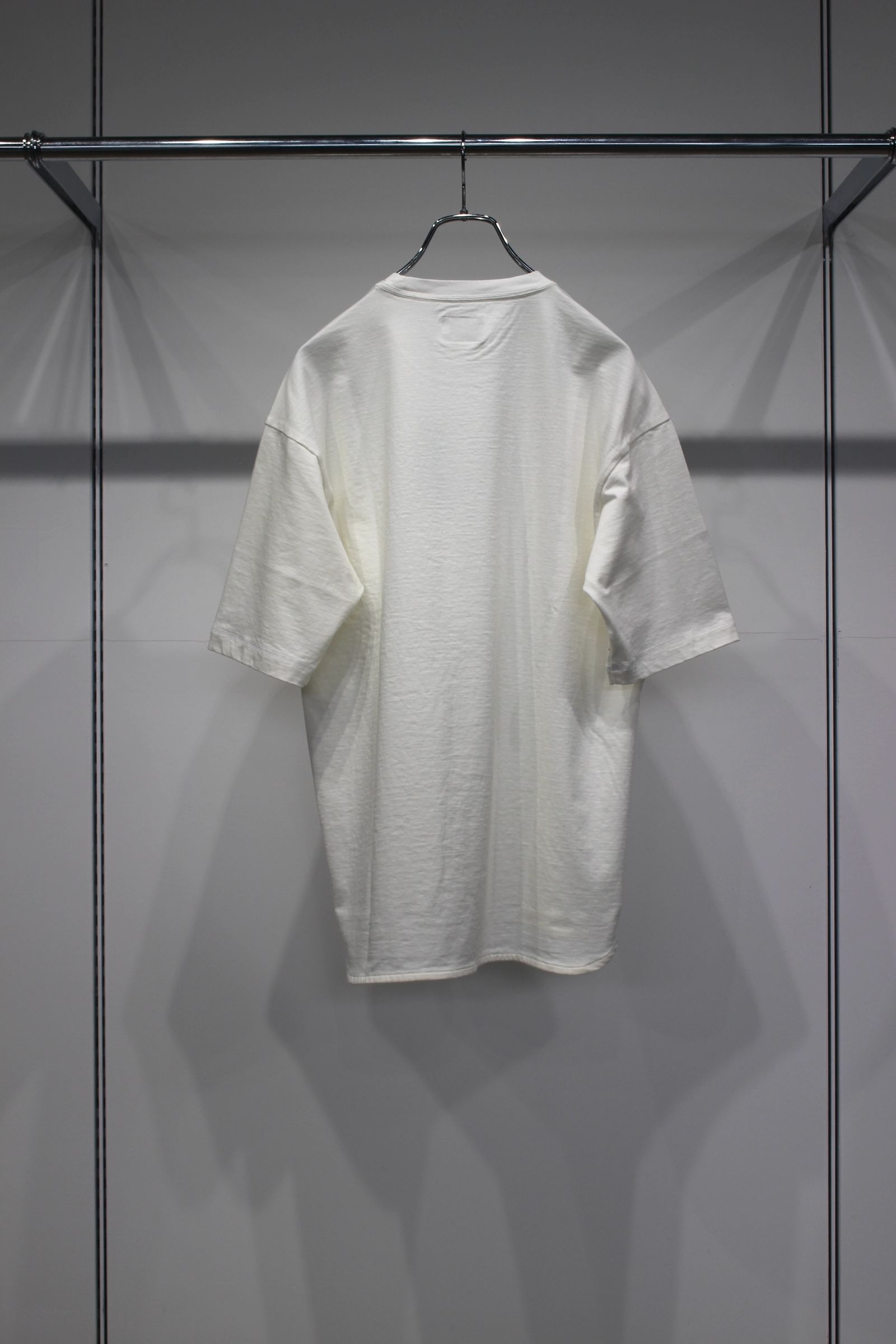 BASIC COTTON CREW-NECK TEE | WHITE | カットソー