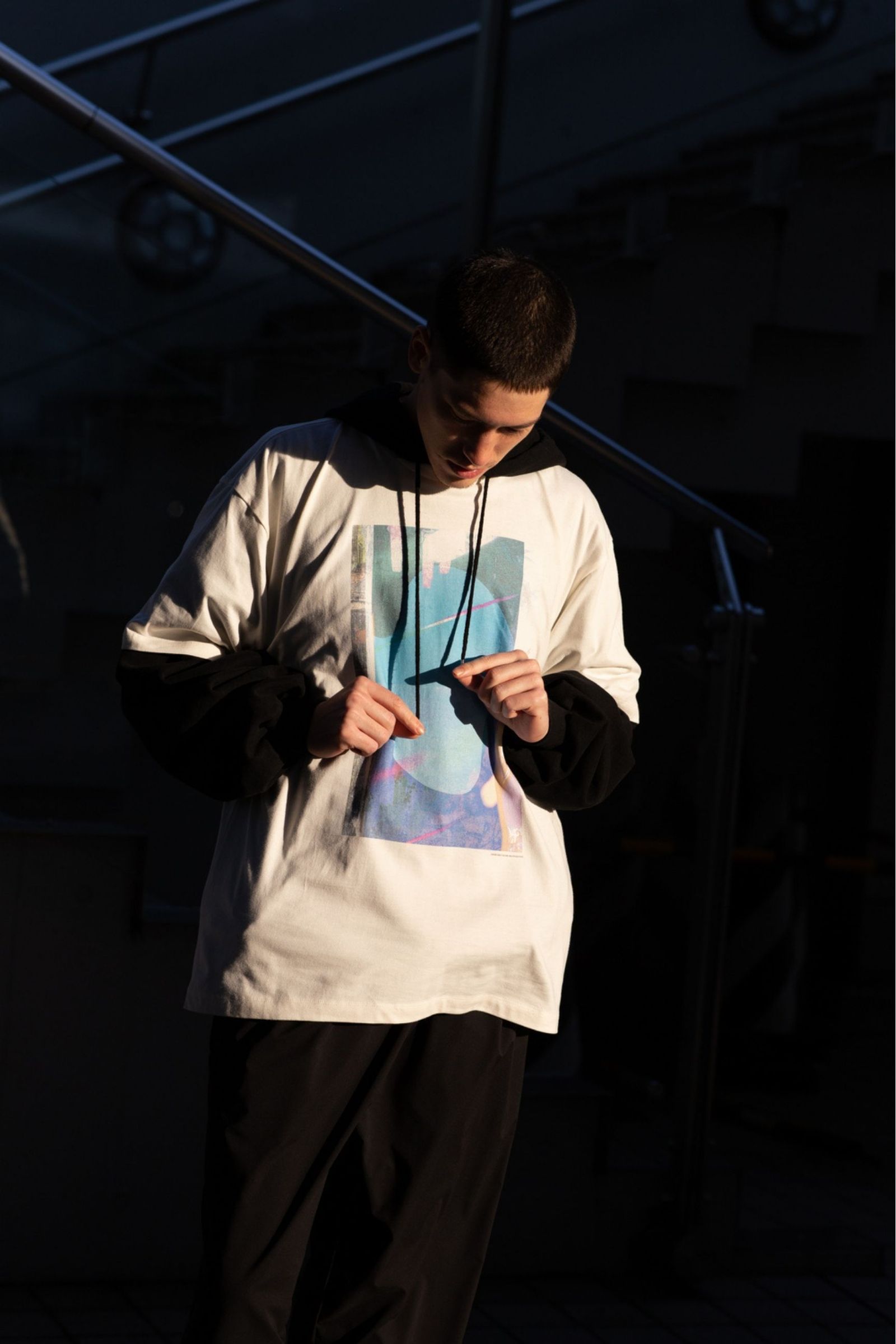 PRINTED T-SHIRT SS / CHROME/プリントTEE