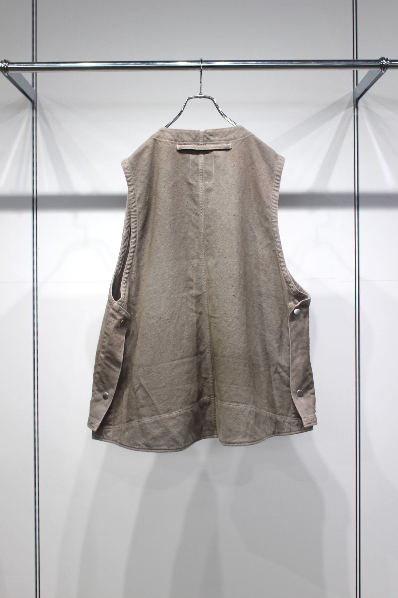 C/R DUCK UTILITY VEST | GREIGE | ベスト