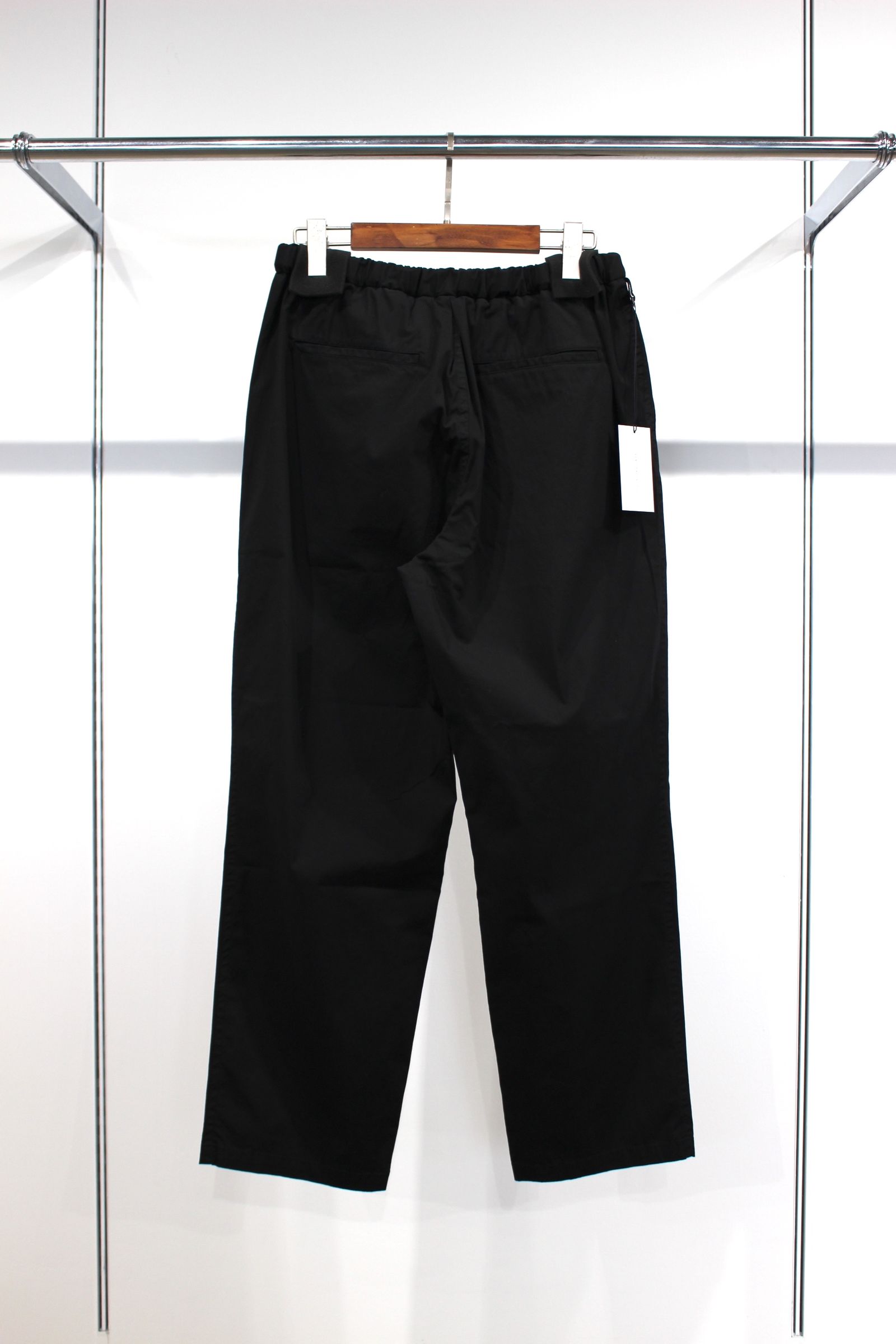 MASON EZ TROUSERS “SOLID”/BLACK