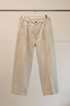 PAINT CHINO TROUSERS | IVORY | チノパン