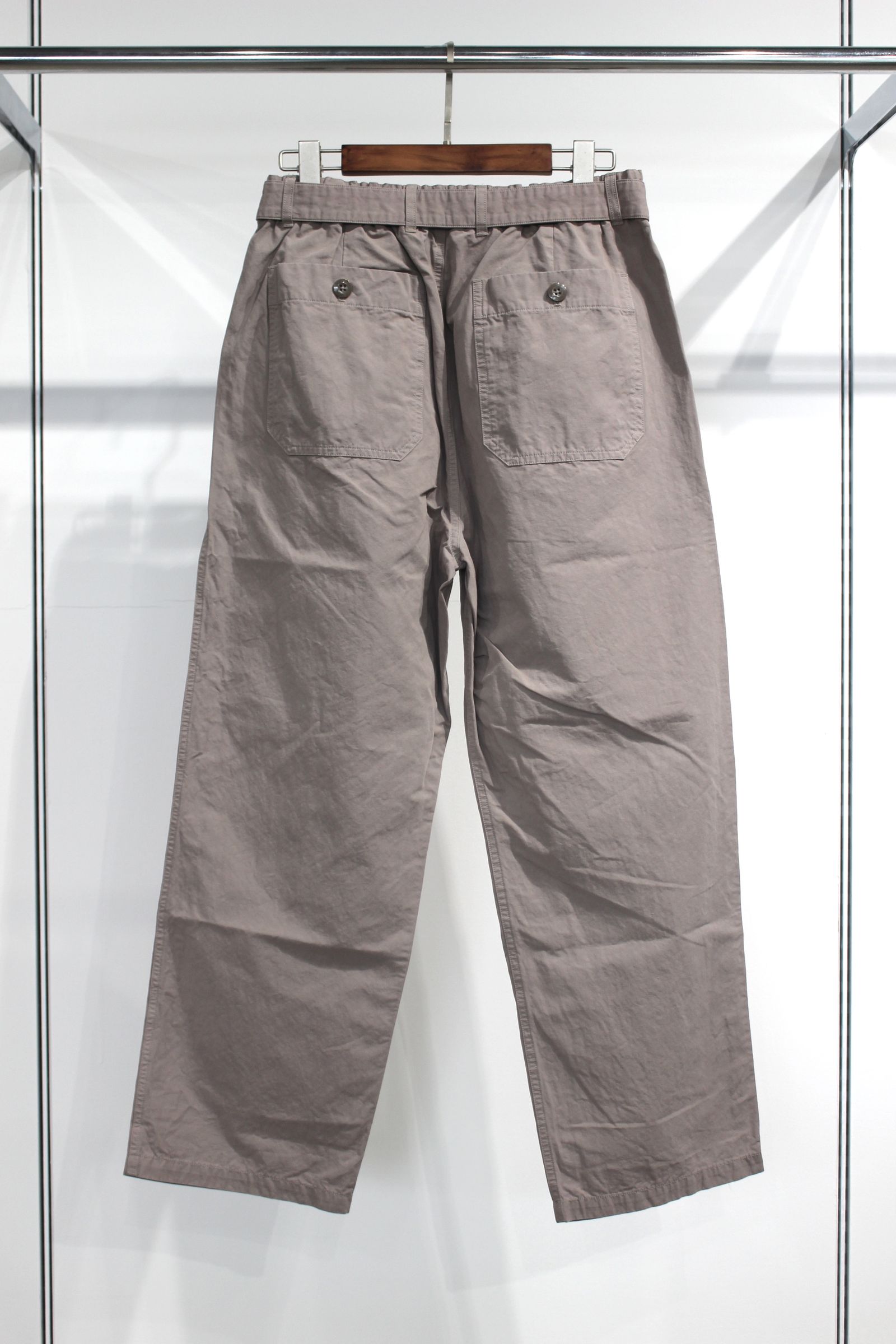HARVEY BELTED TROUSERS/ユーティリティパンツ