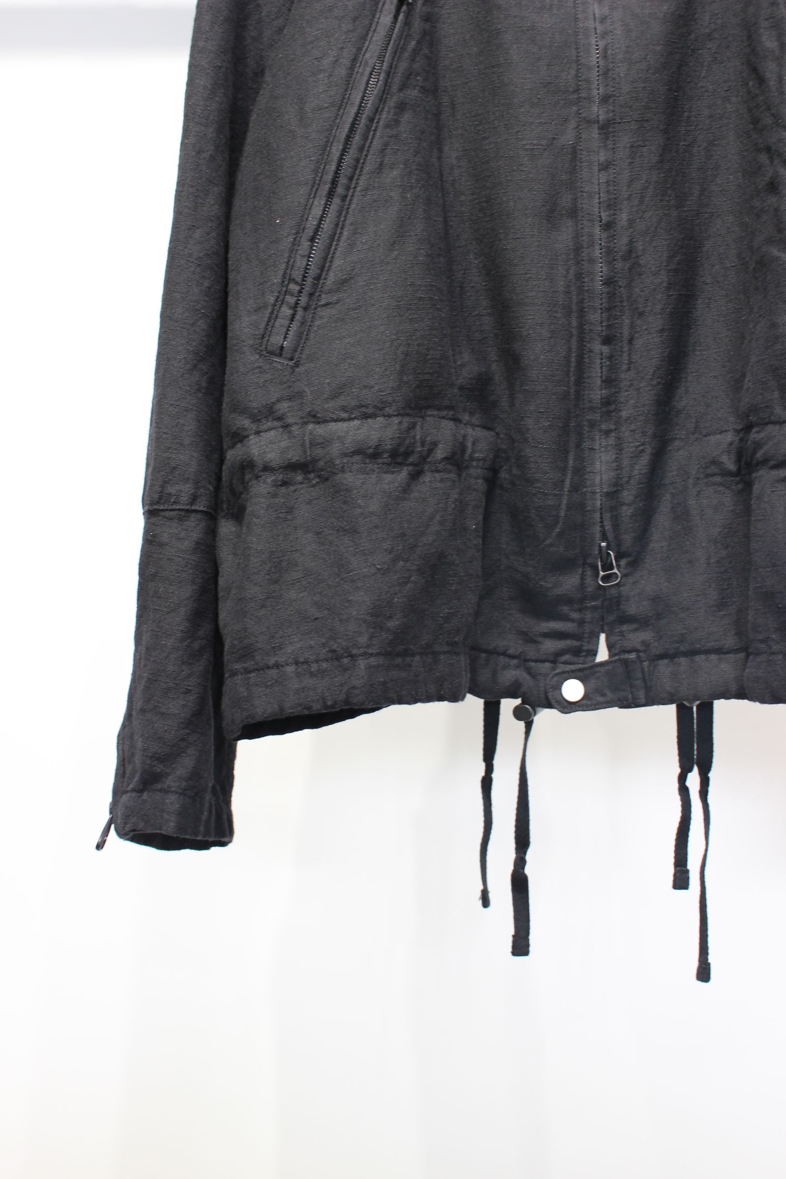 ANCELLM - W/L ZIP JACKET | BLACK | ジップジャケット | NapsNote