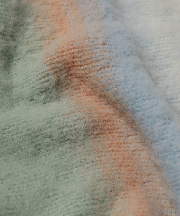 GRADATION KNIT/ニット/オフホワイト