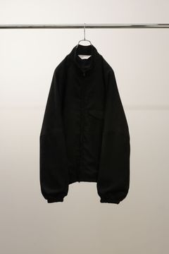 VEAGAN SUEDE KIMONO BLOUSON | BLACK | ライトアウター