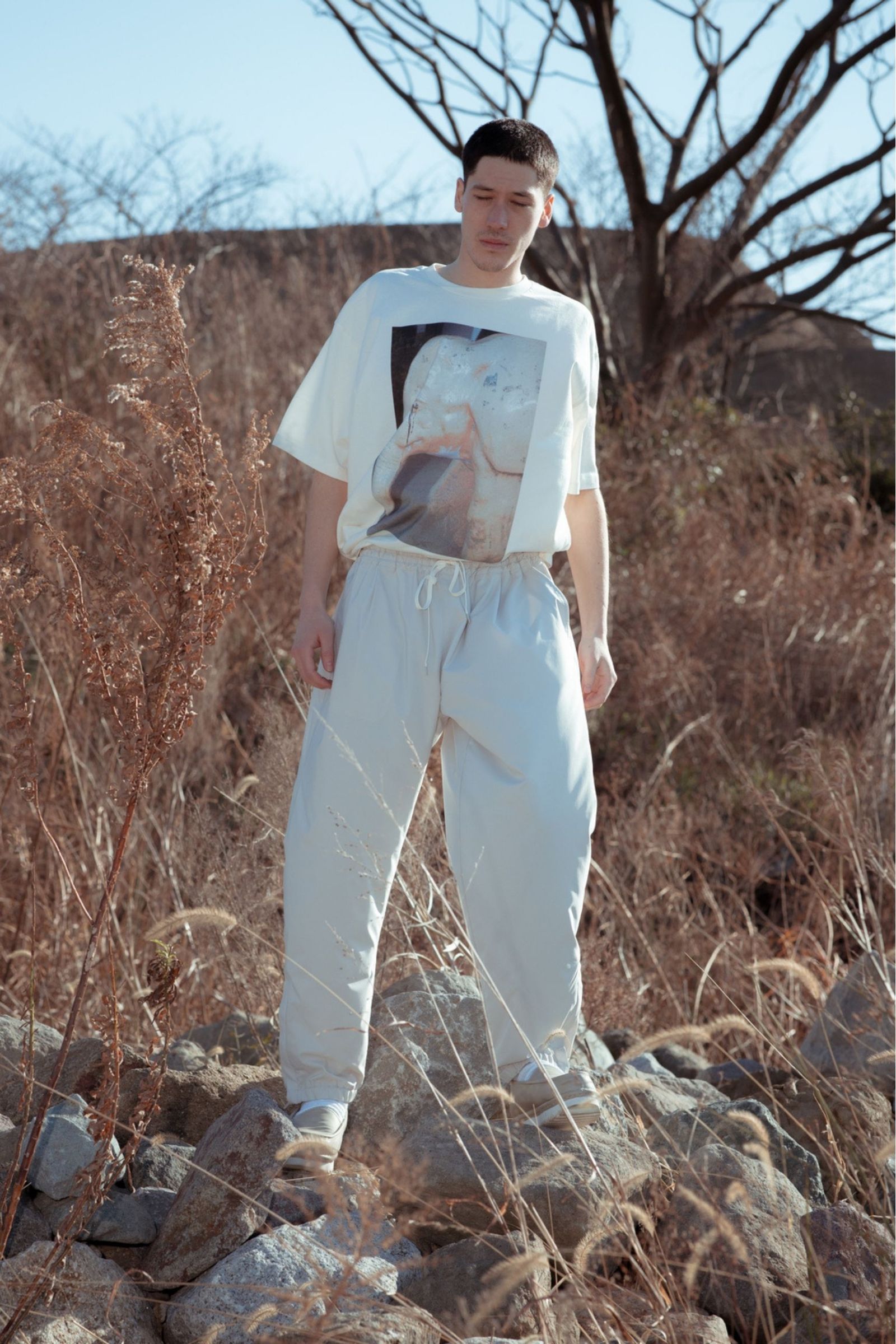 PRINTED T-SHIRT SS / PHYSICAL/プリントTEE