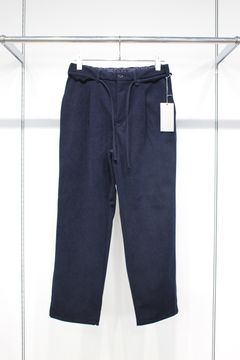 TRICOT CORDUROY PANTS | NAVY | ポリエステルコーデュロイ