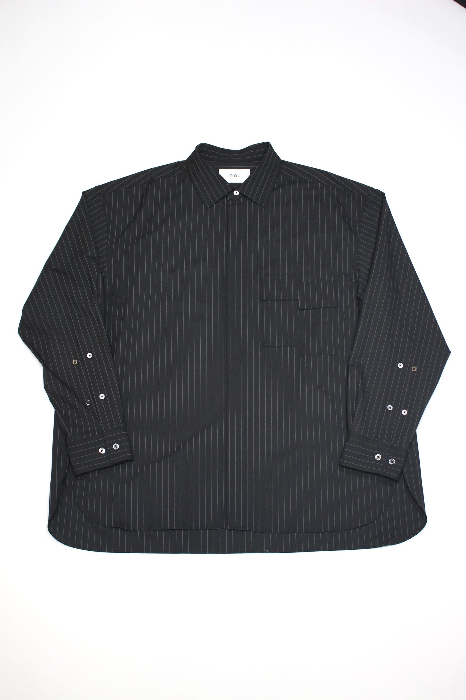 FLY FRONT DRESS SHIRT/シャツ