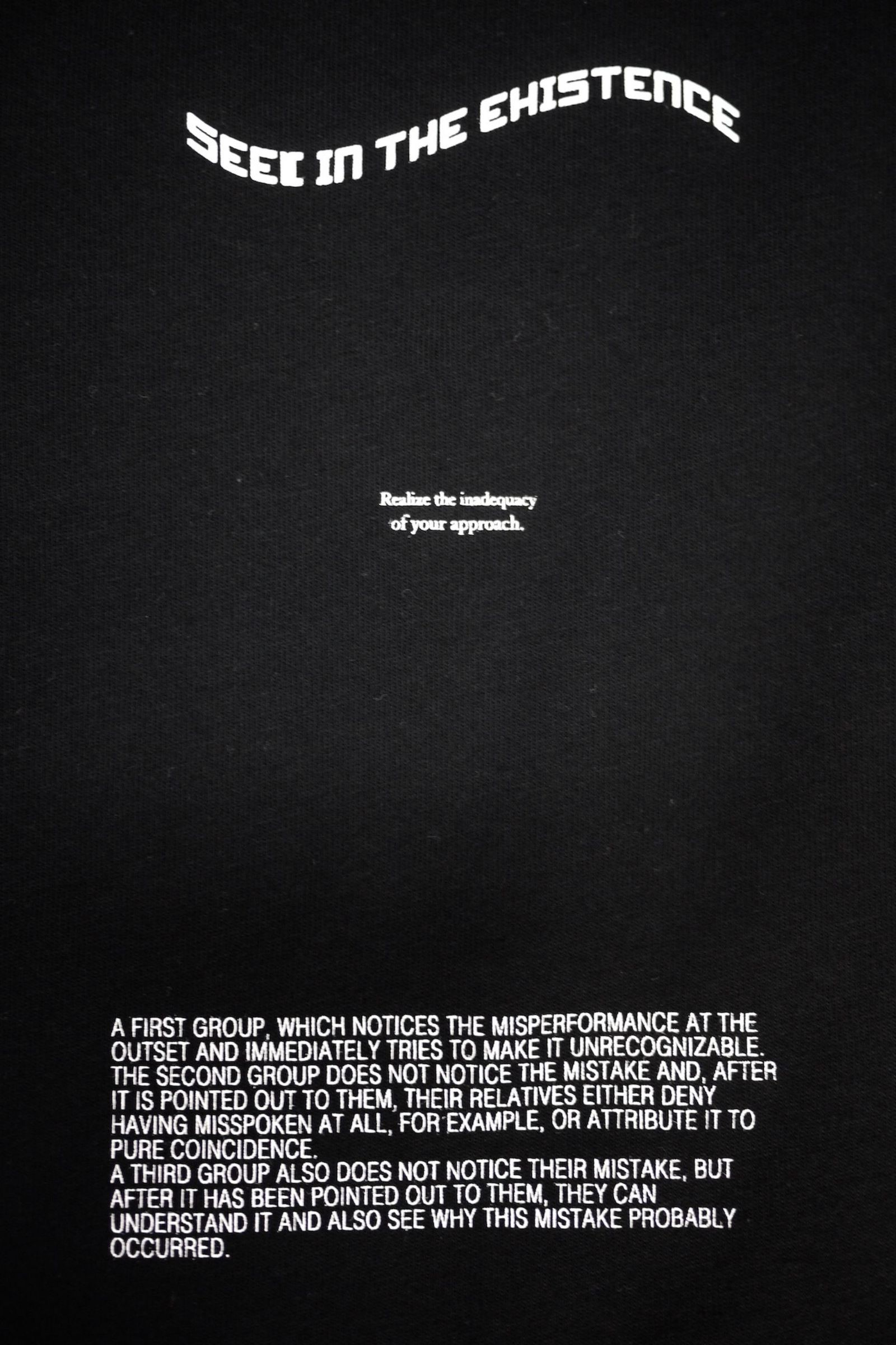 ACTIVITY OF UNCONSCIOUS TEE/カットソー