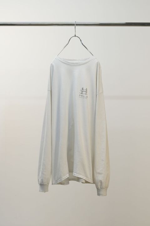 BRIDGE L/S T-SHIRT | WHITE | カットソー
