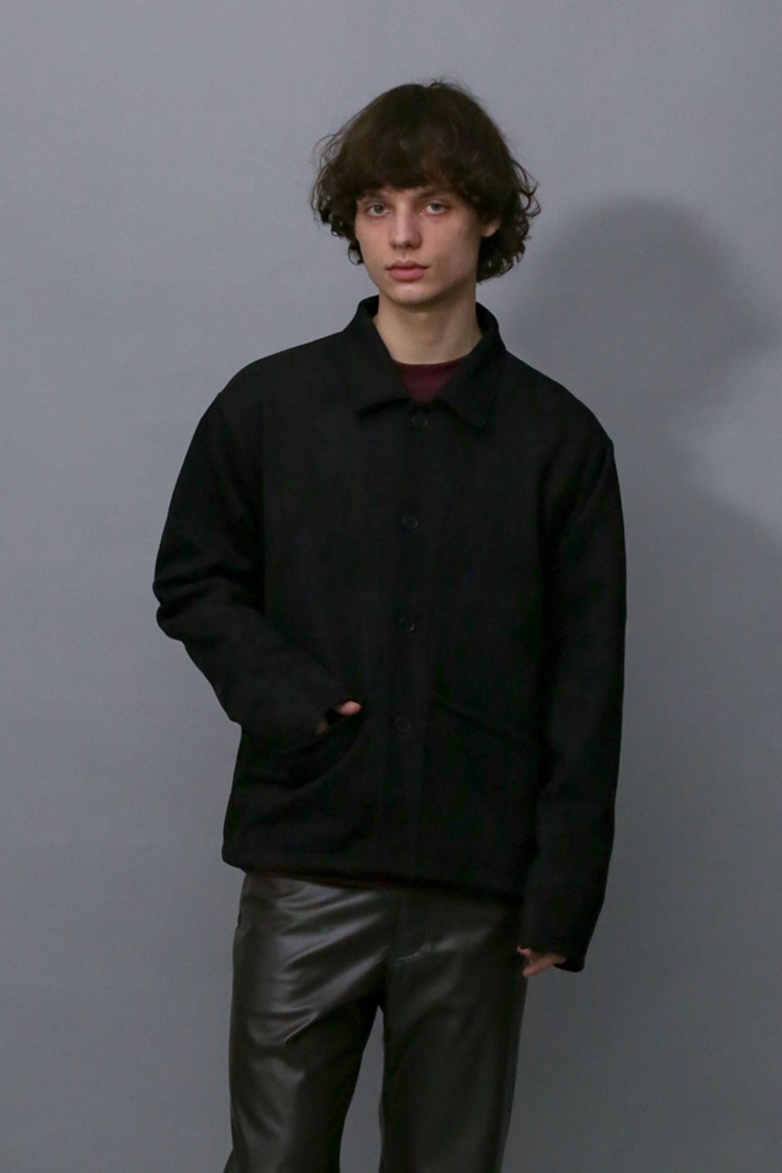 TECH KNIT SUEDE JK/フェイクスウェード
