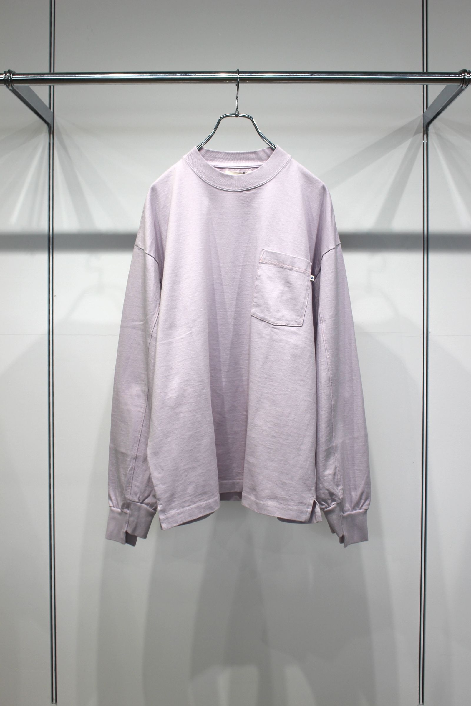 Stitch L/S T-shirts | LIGHT GRAY | カットソー