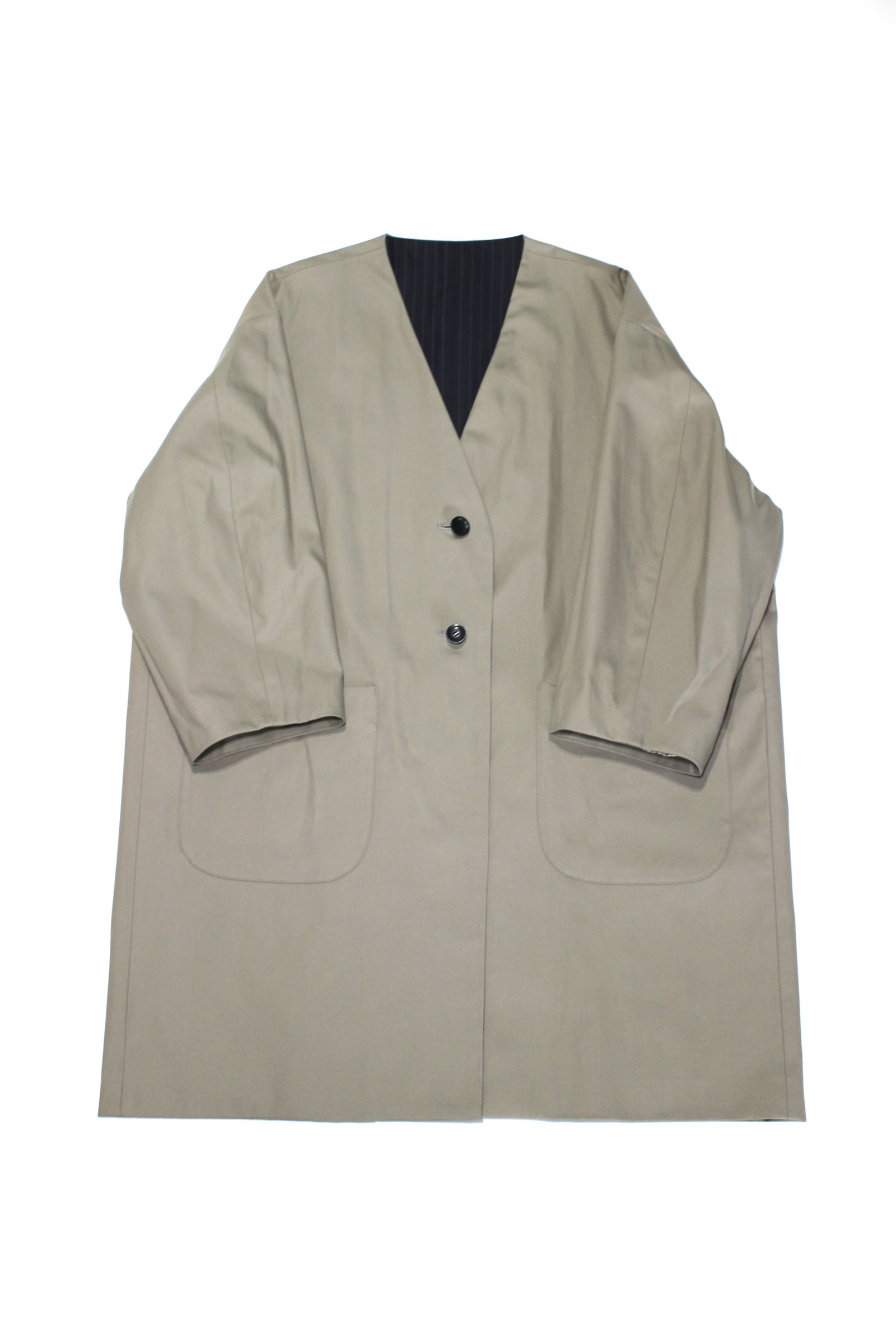 my beautiful landlet - HIGH DENSITY GABA REVERSIBLE COAT