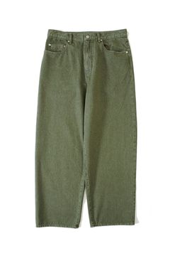 5POCKET BUGGIE DENIM PANTS/OLIVE