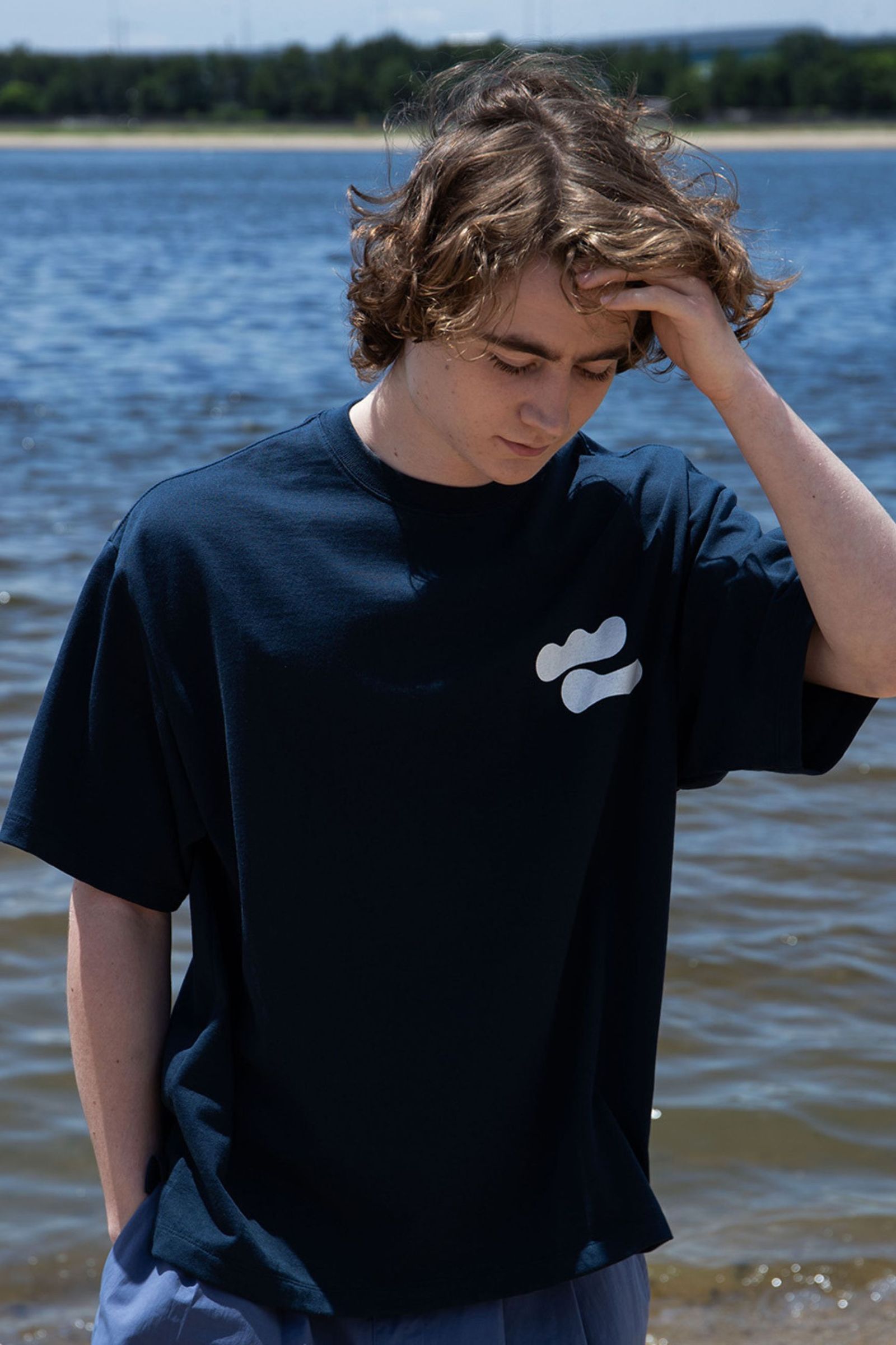 wonderland - [ラスト1点] WL T-shirts | NAVY | カットソー