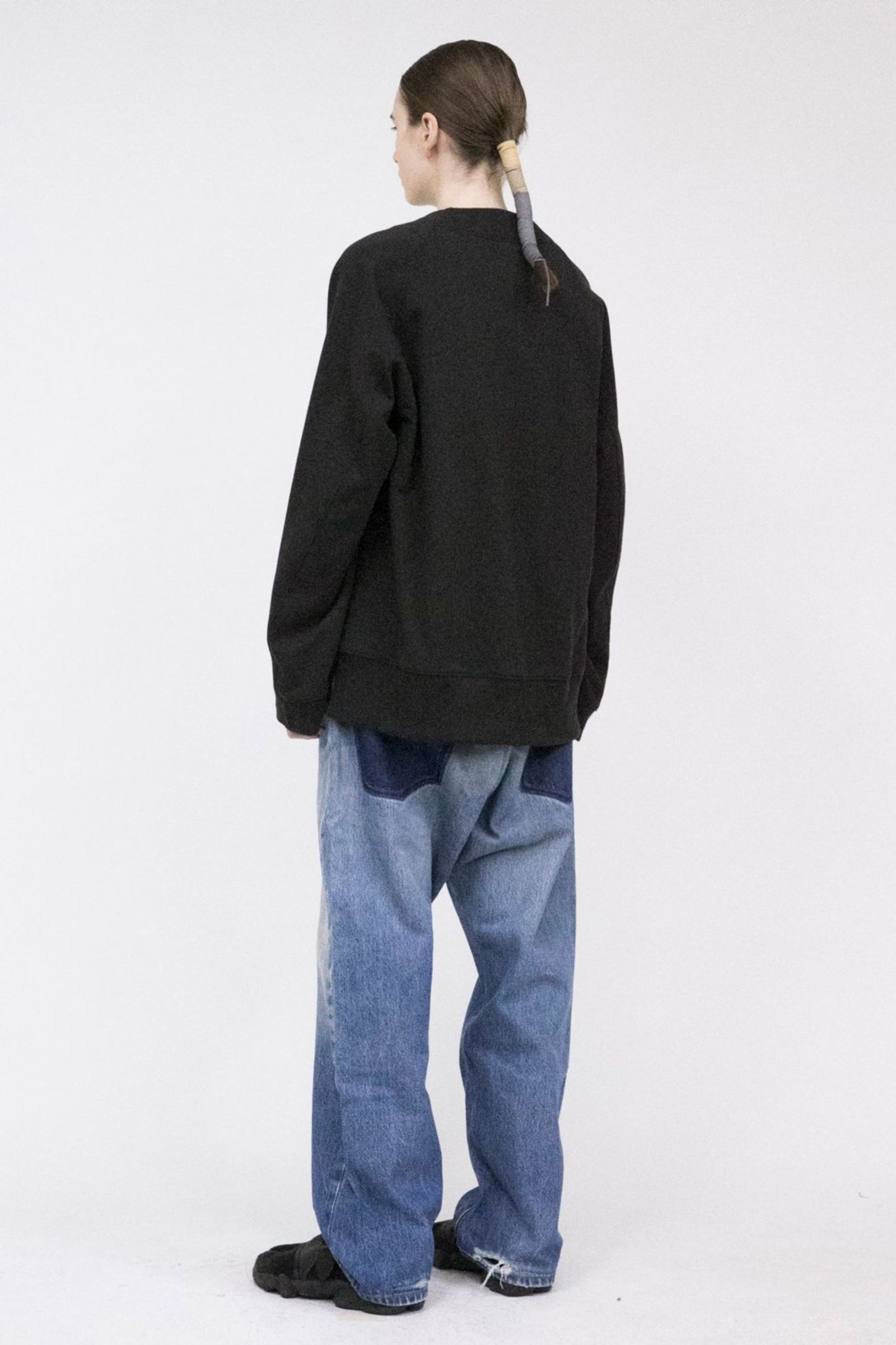 Pile Shape Knitted Sweat/スウェット