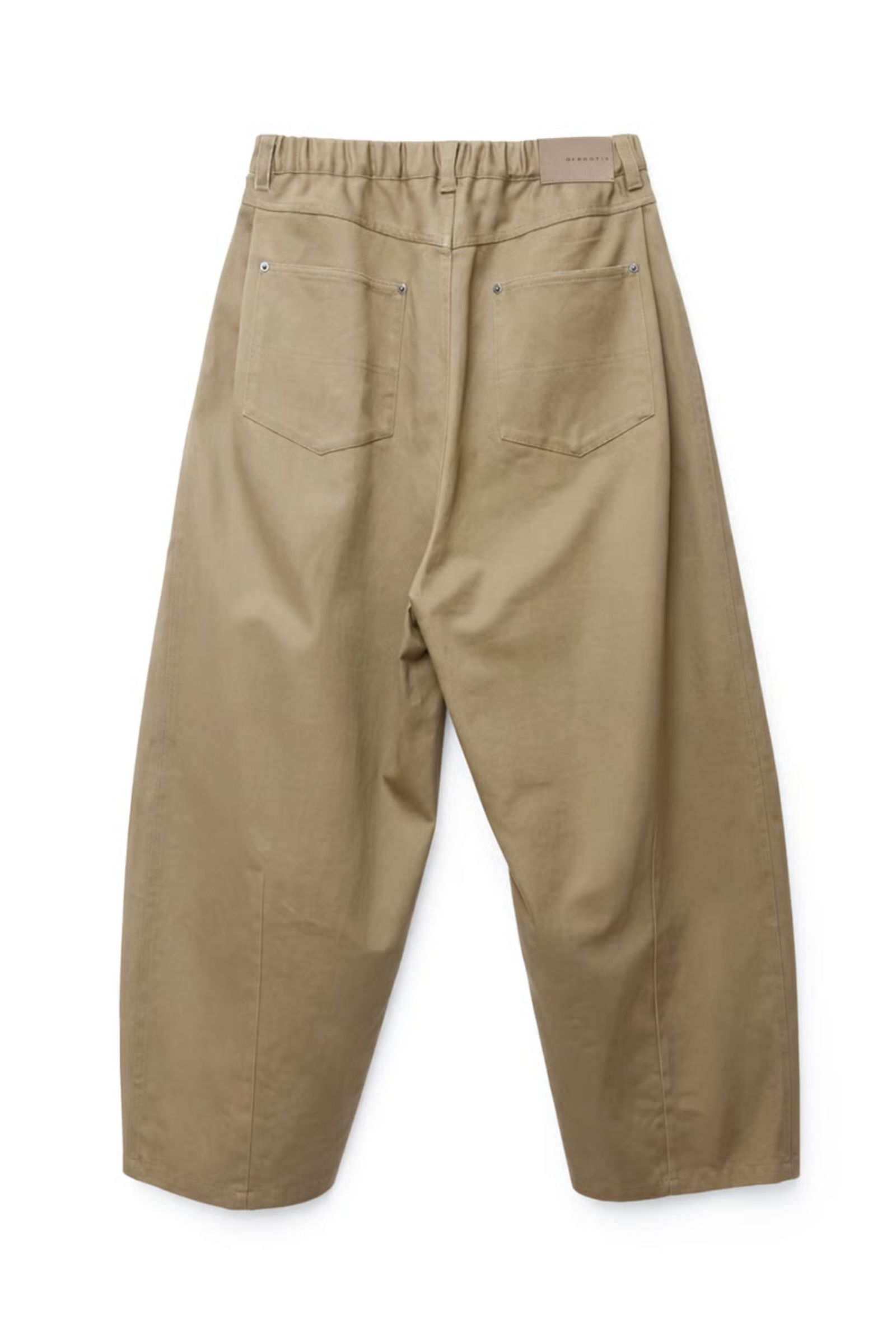 Clear Twill Crescent Wide 5-Pocket Trousers | BEIGE | 5ポケットパンツ