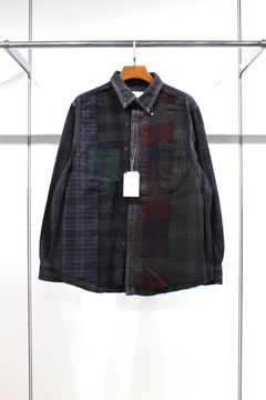 Remake shirt | Black DYE-A | シャツ