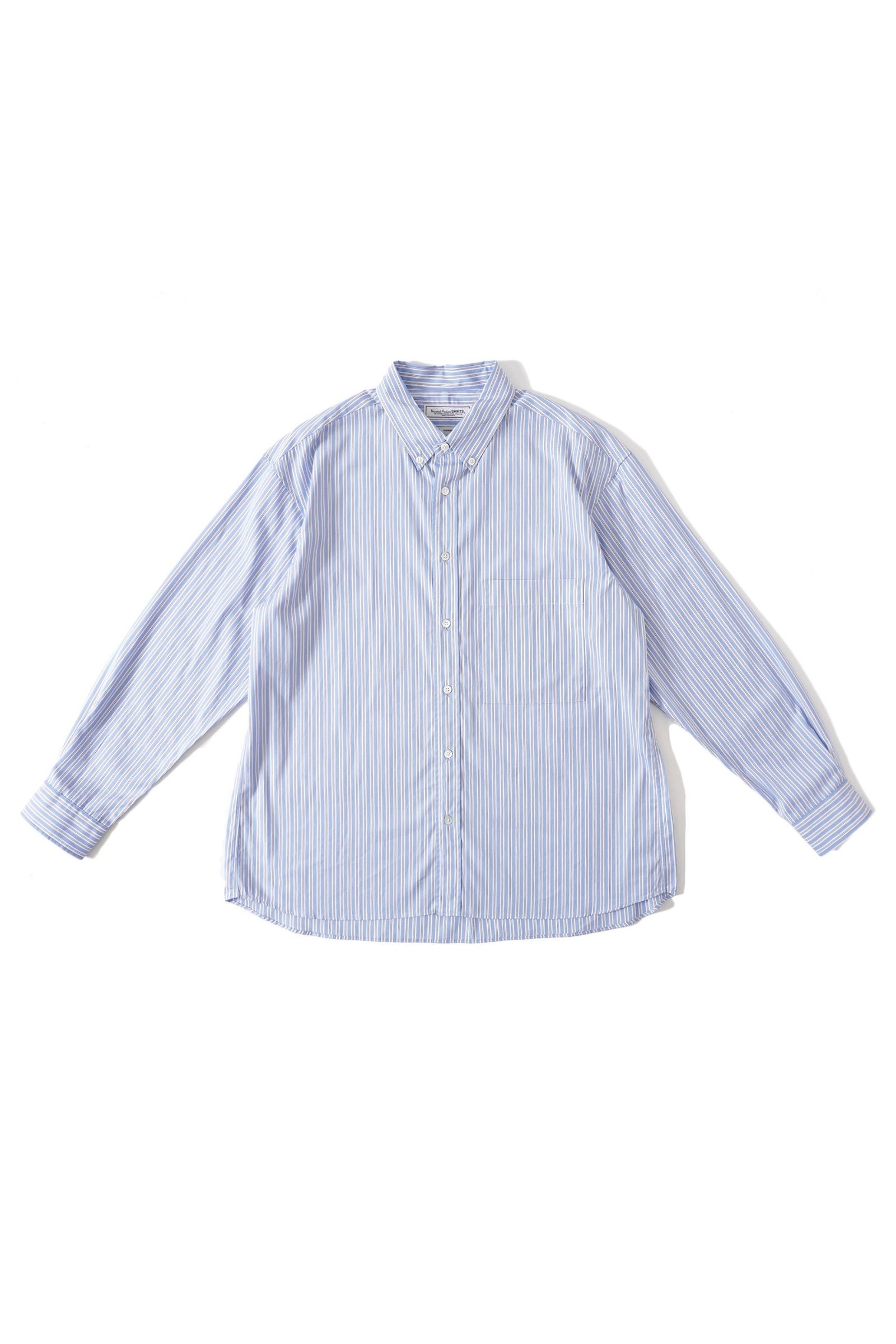 日本限定 UNIVERSAL PRODUCTS SHIRT/ボタン DOWN BUTTON STRIPE T.M. - トップス