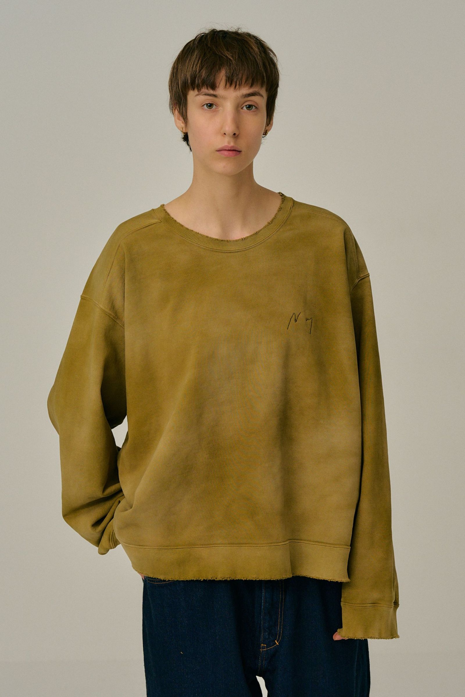 UNEVENNESS SWEAT SHIRT | MOSS | スウェット