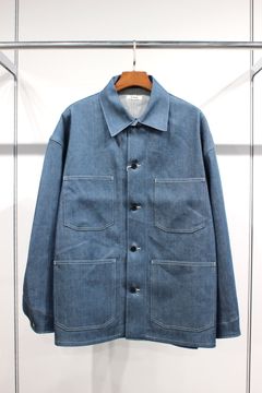 HYPER BIG 10oz BLUE SHUTTLE DENIM 13STARS US MILITARY COVER ALL/カバーオール