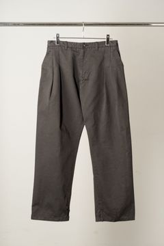 CHINO SLACKS | BLACK | チノスラックス