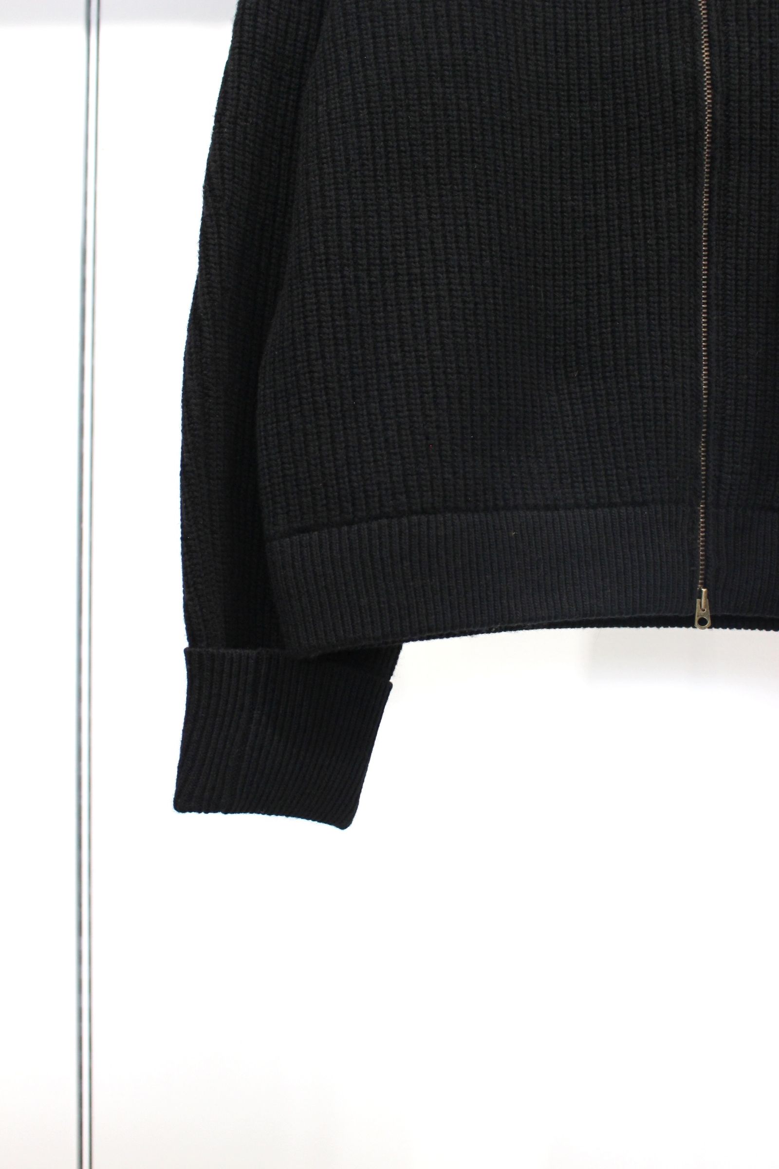 ANCELLM - DRIVERS KNIT | BLACK | ドライバーズニット | NapsNote ANCELLM - DRIVERS KNIT | BLACK | ドライバーズニット | NapsNote