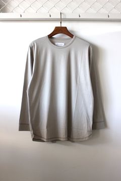 DEVIN L/S Crew Tee/LT.GRAY/カットソー