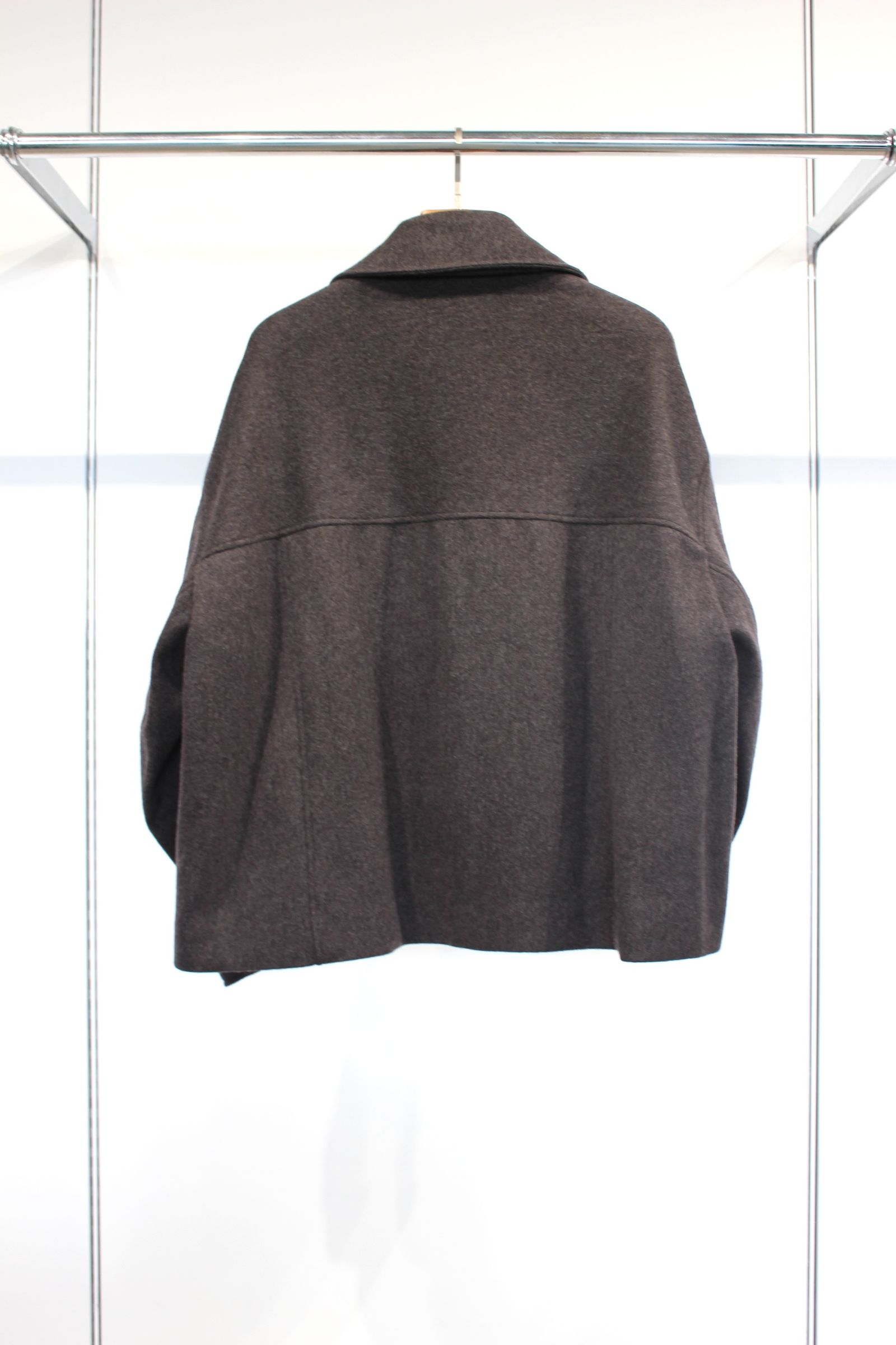 SUPER 100 WOOL BEABER Work Blouson | D.BROWN | ワークブルゾン