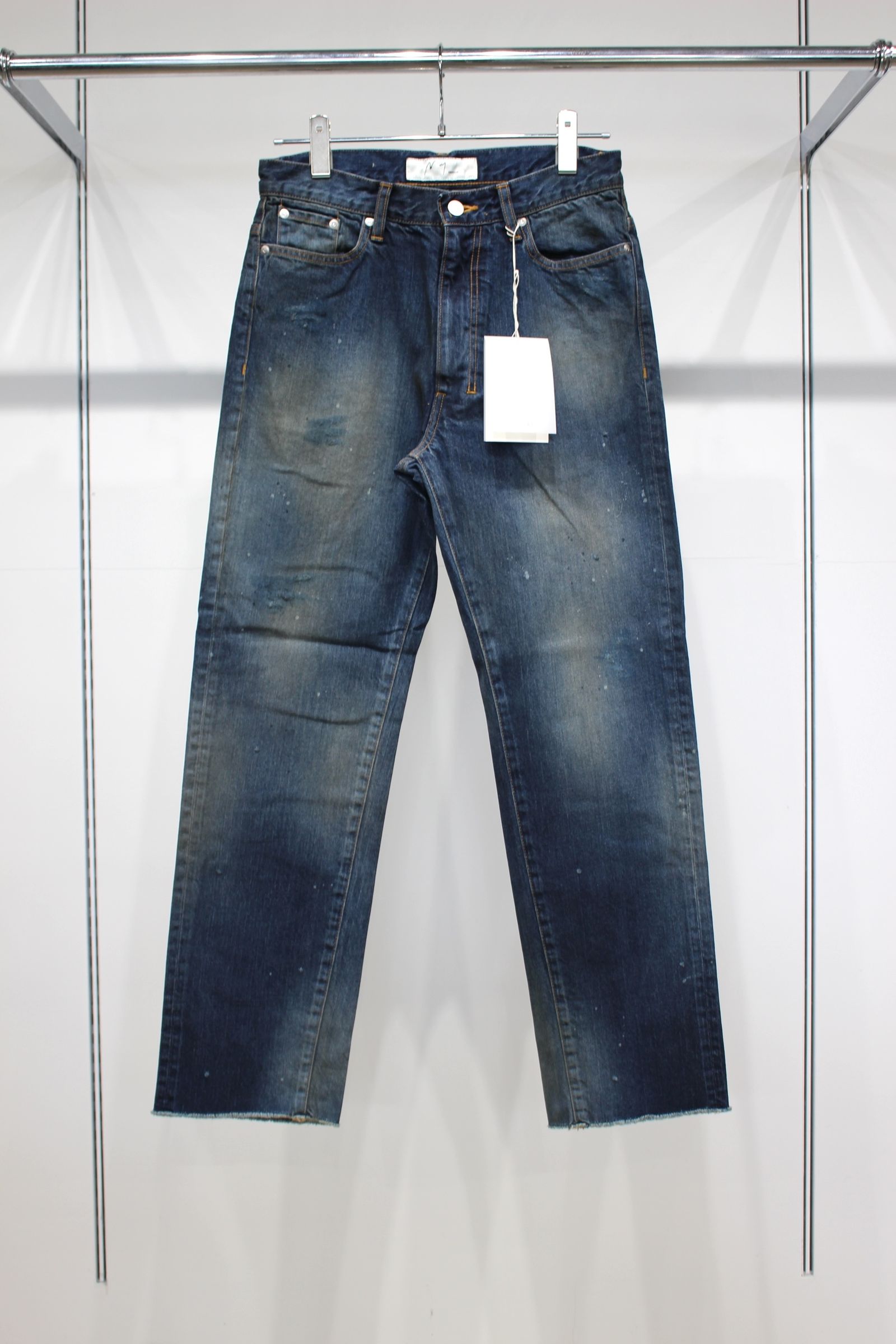 #07 SLIM STRAIGHT 5P DENIM PANTS | INDIGO | デニムパンツ