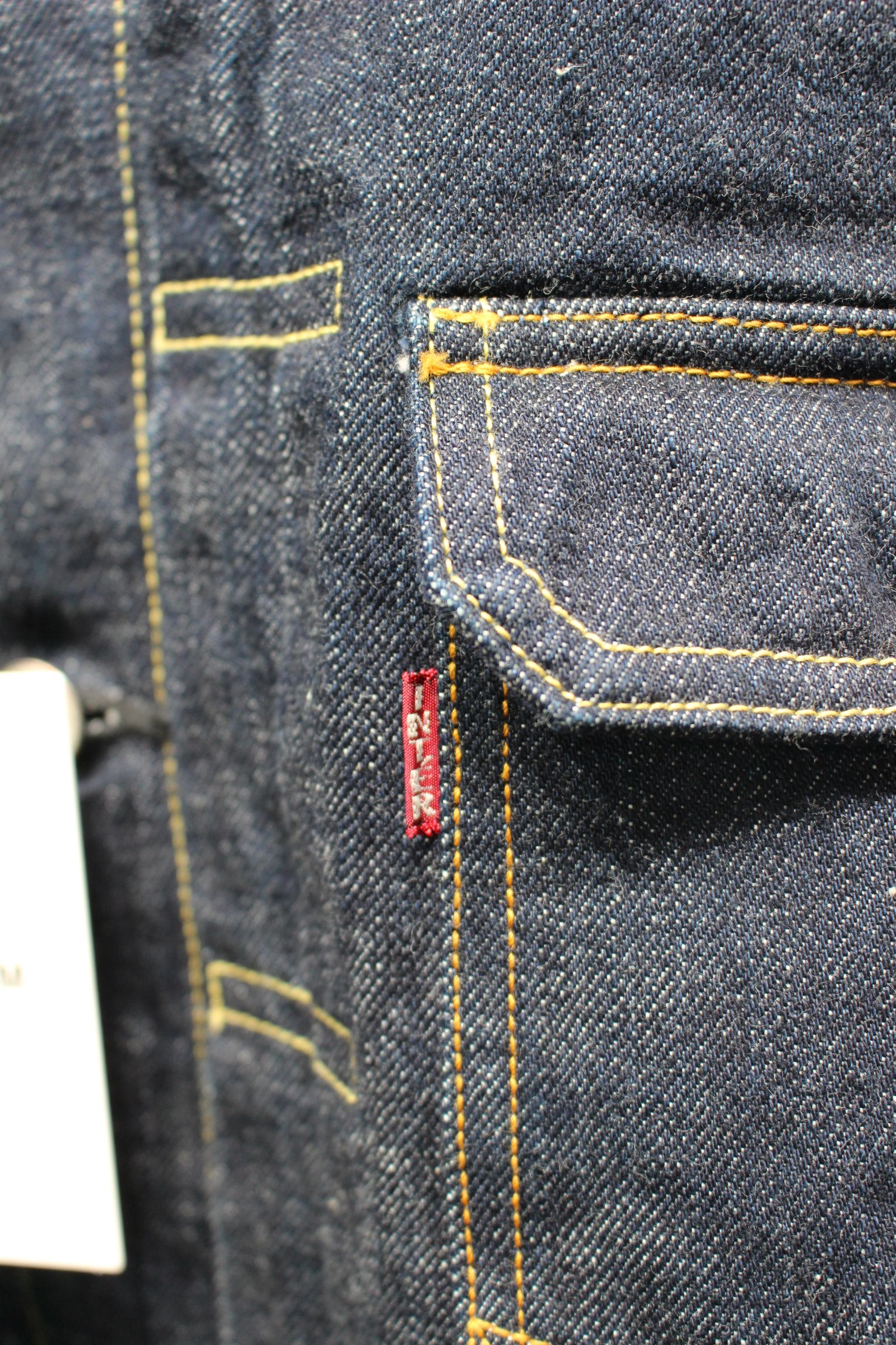 "2ND" SHUTTLE DENIM SIDE PANEL JACKET | NAVY | デニムジャケット