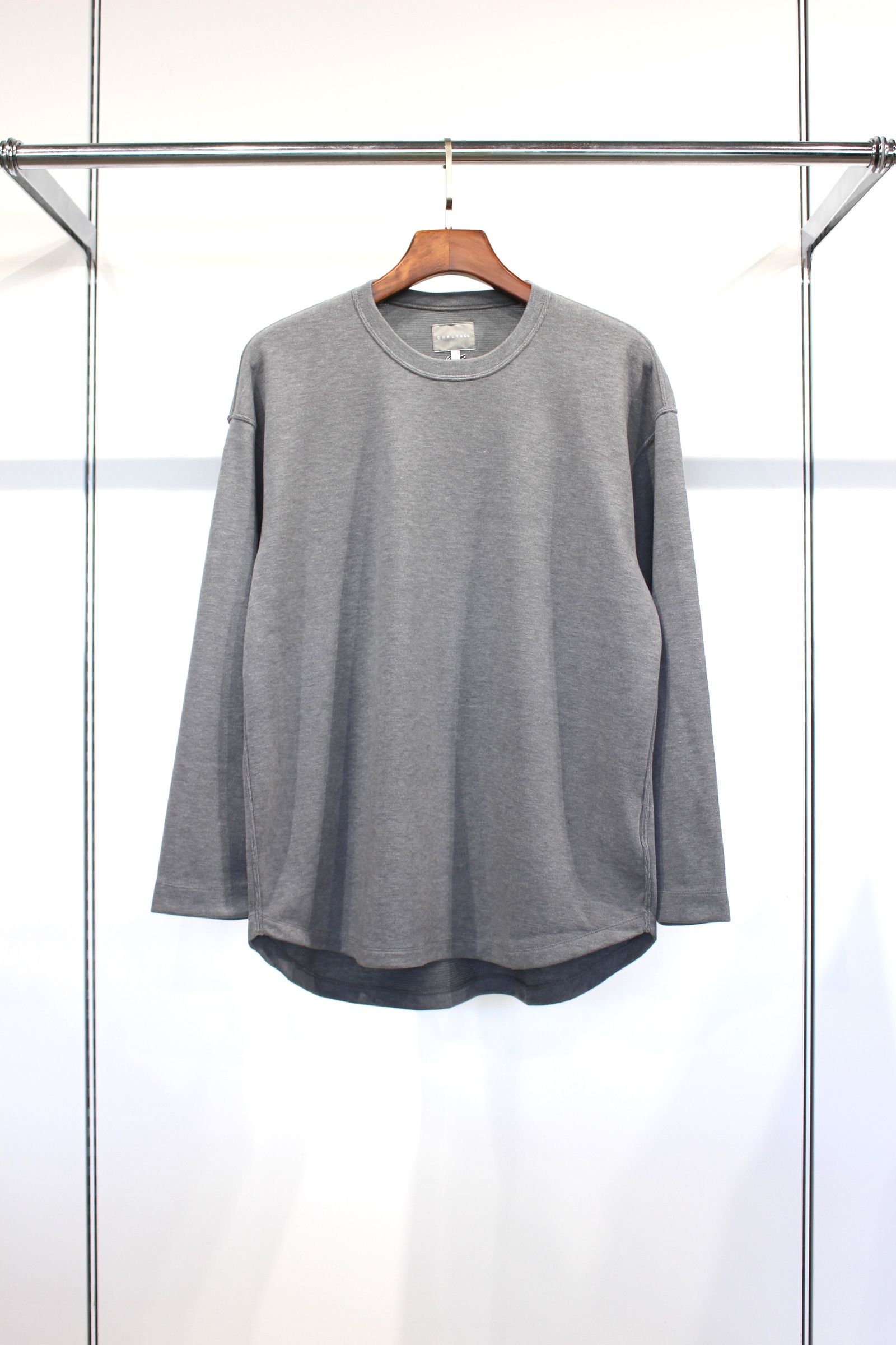 PREMIEREWARM L/S TEE (crew-neck) | M.GRAY | カットソー